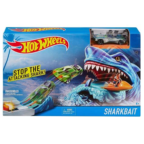 Hot Wheels Shark Bait Play Set | Hot wheels, Playset, Hot wheels track ...