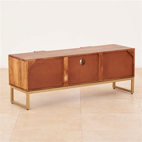 Buy Varna Mango Wood TV Unit - Brown from Home Centre at just INR 79995.0