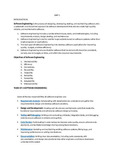 SE - Computer Organization: Introduction to Software Engineering ...