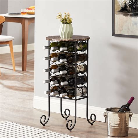 Small Wine Rack And Shelf at Jessie Nassar blog