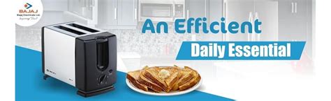 Buy Bajaj ATX 3 750-Watt Auto Pop-up Toaster (Black/Silver) Online at ...