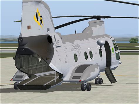 Boeing CH-46 Sea Knight for FSX and P3D - DOWNLOAD