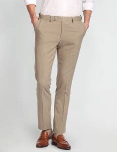 ARROW Regular Fit Men Beige Trousers - Buy ARROW Regular Fit Men Beige ...