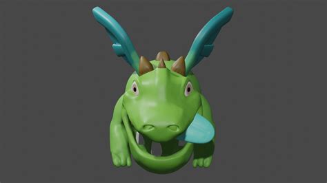 Archivo STL gratis Baby Dragon clash royale 👶 ・Diseño de impresora 3D ...