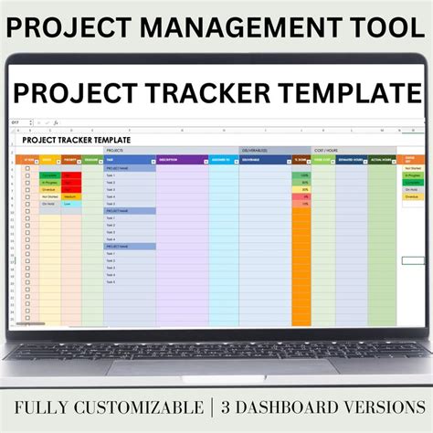 Excel Project Tracker 的图像结果