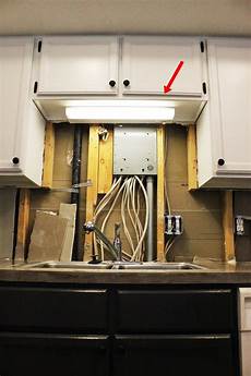 Above Kitchen Sink Lighting by Diy Kitchen Lighting Upgrade Led Cabinet Lights Above Kitchen Sink Lighting