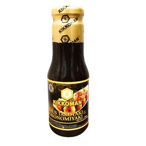 Jual Kikkoman Takoyaki & Okonomiyaki Sauce HALAL Botol 300 Gr - Jakarta ...
