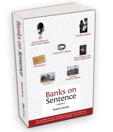 Buy Banks on Sentence: V.1: The Essential Book for Understanding ...