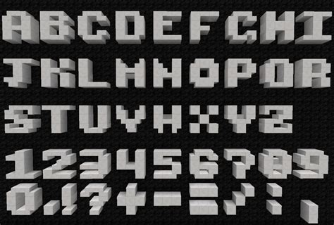 Image result for How to Make Moving Letters in Minecraft Java