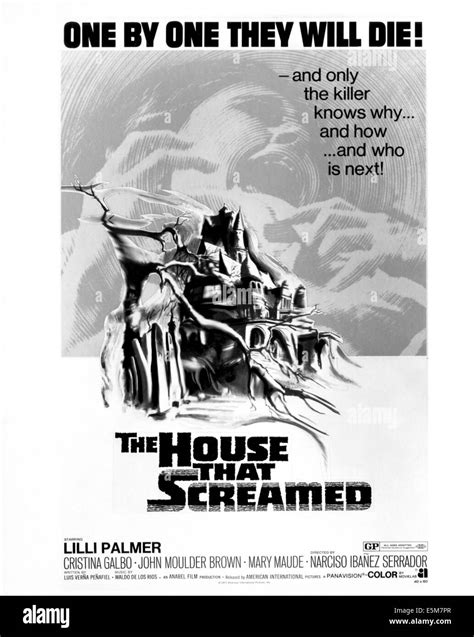 THE HOUSE THAT SCREAMED (aka LA RESIDENCIA), Cristina Galbo, 1969 Stock ...
