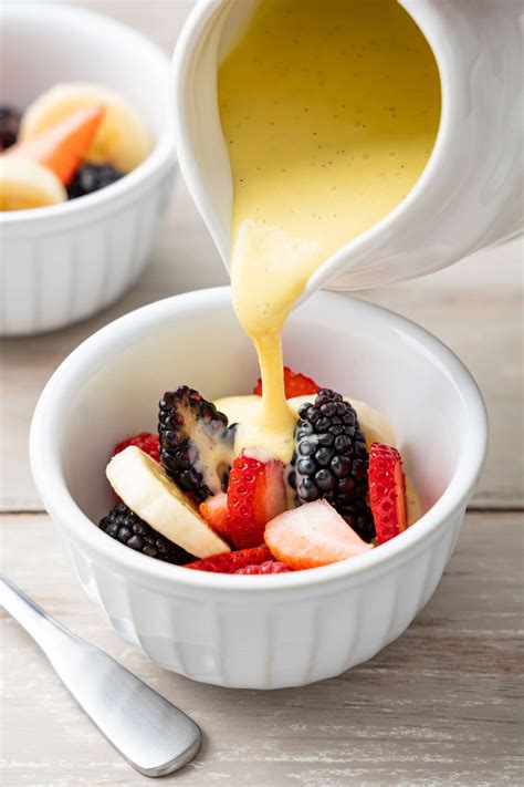 Crème Anglaise (Vanilla Custard Sauce) Recipe