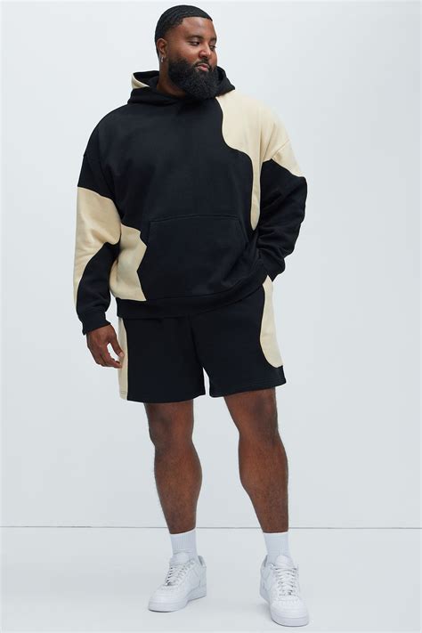 Tyson Opposite Forces Relaxed Shorts - Black/combo | Fashion Nova