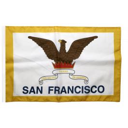 Drapeau USA Etats-Unis City of San Francisco avec ourlet - maison-des ...
