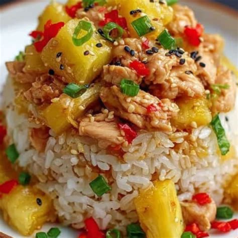 Pineapple Chicken and Rice