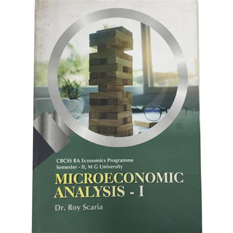 Microeconomic Analysis I