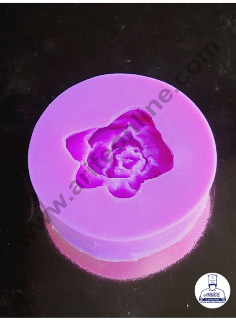 Cake Decor Silicone 1 Cavity Rose Shape Fondant Marzipan Mould – Arife ...