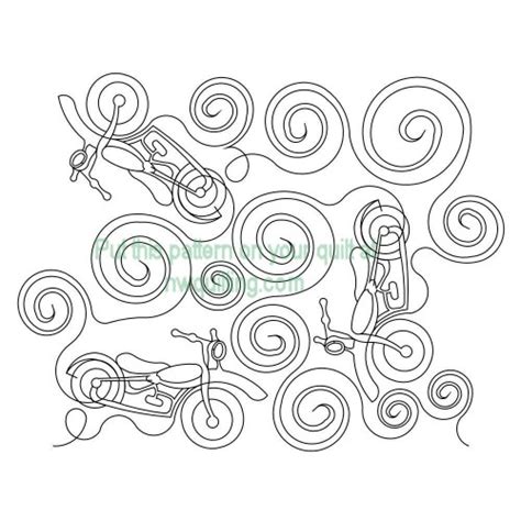 Motorcycle Quilt Pattern 的图像结果