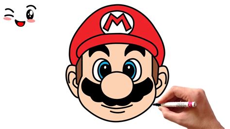 How To Draw SUPER MARIO Easy - YouTube