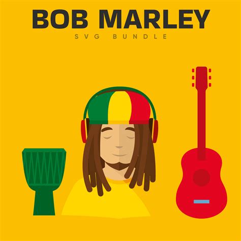 Logo Bob Marley SVG Designs – MasterBundles