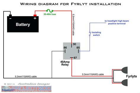Relay Wiring Diagram - Wiring Diagram