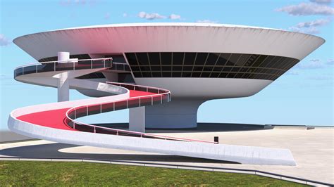 3D model Niteroi Contemporary Art Museum Building | 3D Molier International