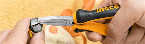 INGCO 6 Pcs Pliers Set, Including Combination Pliers, Diagonal Cutting ...
