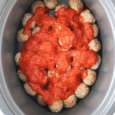 Crockpot Italian Meatballs Recipe - The Carefree Kitchen