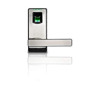 ZKTeco Smart Door Lock with Fingerprint, Reversible Handle, LED ...