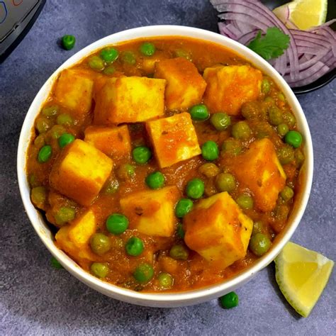 Instant Pot Matar Paneer - Indian Veggie Delight