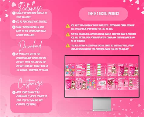 14 Onlyfans February Themed Templates, Valentine's Day Templates, Tip ...