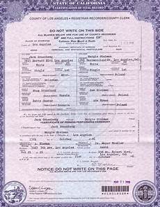 Marriage License Los Angeles by Notary Marriage License Los Angeles Bittorrentchi Marriage License Los Angeles