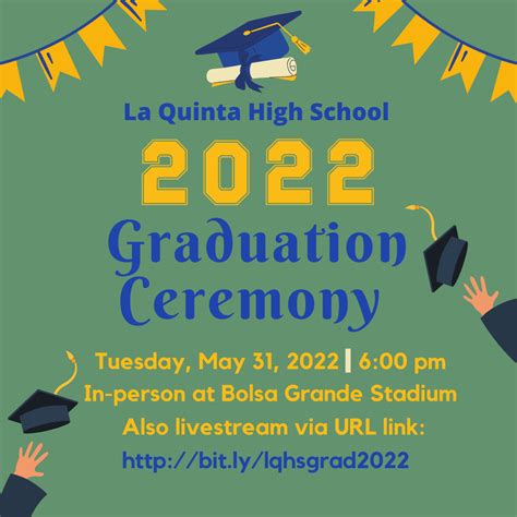 2022 Graduation Commencement Ceremony | La Quinta High School