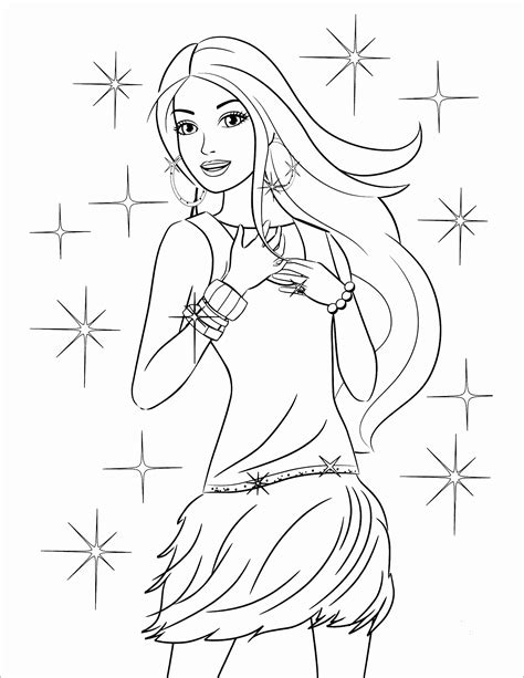 Free Printable Barbie Coloring Pages: Unleash Your Creativity with the ...