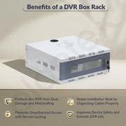 Plantex CCTV/DVR Rack/NVR/cctv box/Network Rack/Cabinet/with Lock ...