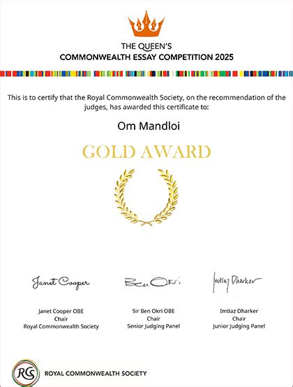 Om Mandloi Wins Gold at QCEC 2025 for Second Consecutive Year