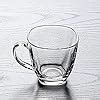 TENFIRE® Clear Square Shaped Glass Coffee Cup, Glassware Tea Cup, Tea ...