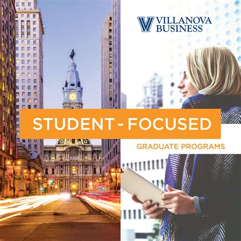 Villanova School of Business Graduate Brochure by Villanova School of ...