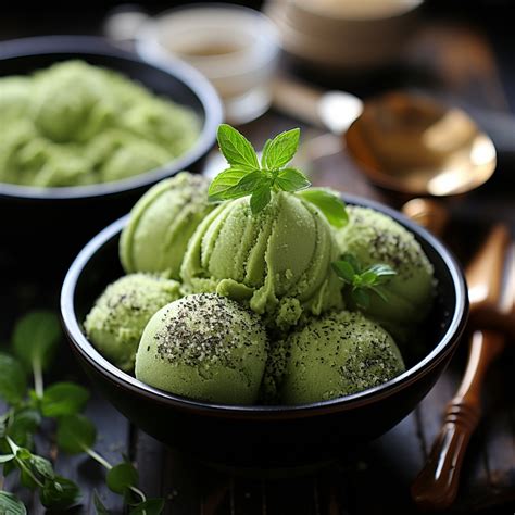 Matcha Mochi Ice Cream (Japanese - Dessert )