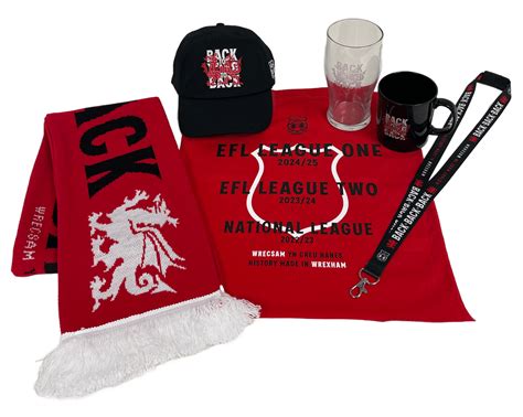 Wrexham AFC | Branded Merchandise | Infinity Inc.