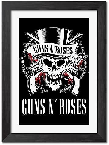 inspire TA Guns and Roses Rock Band Poster Vintage Music Band Painting ...