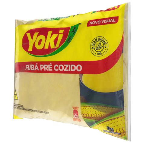 Yoki Precooked Cornmeal 1Kg - BR Emporio