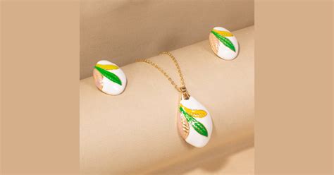 Leafora Pendant Set - Budget Series – Blingvine