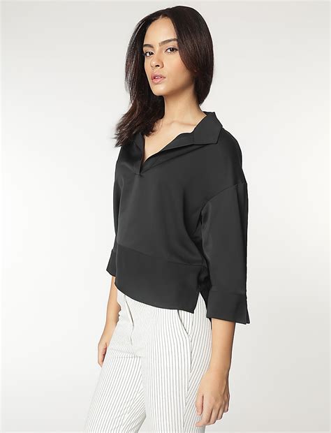 Buy Spread Collar Blouse at Marks & Spencer