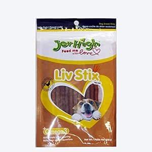 Buy JerHigh Liv Stix Dog Treats - 100 g (Pack of 7) Online at Low ...