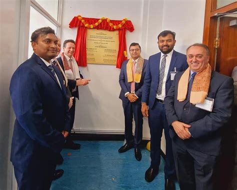 Inauguration of the Brinton Pharma. UK Ltd. at Heath business park ...