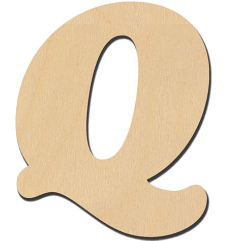 Cooper Font - 2" - Letter Q