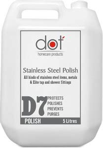 dot Stainless Steel Polish 5 Litre Enamel & Eco Friendly Matte Black ...