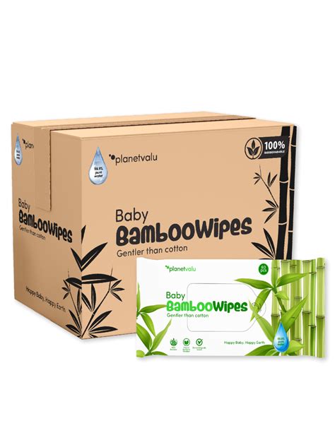 Baby Water Wipes – Bamboo – 720 wipes