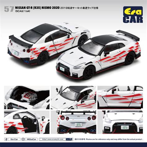 ERA Car #57 NISSAN GT-R NISMO 2020 2019 Tsukuba Circuit fastest lap sp ...