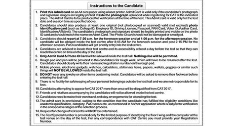Don't wear metal jewellery, shoes for CAT 2017! Here's the list of ...